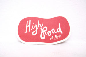 High Road Sticker