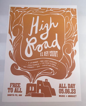 High Road 2023 Poster