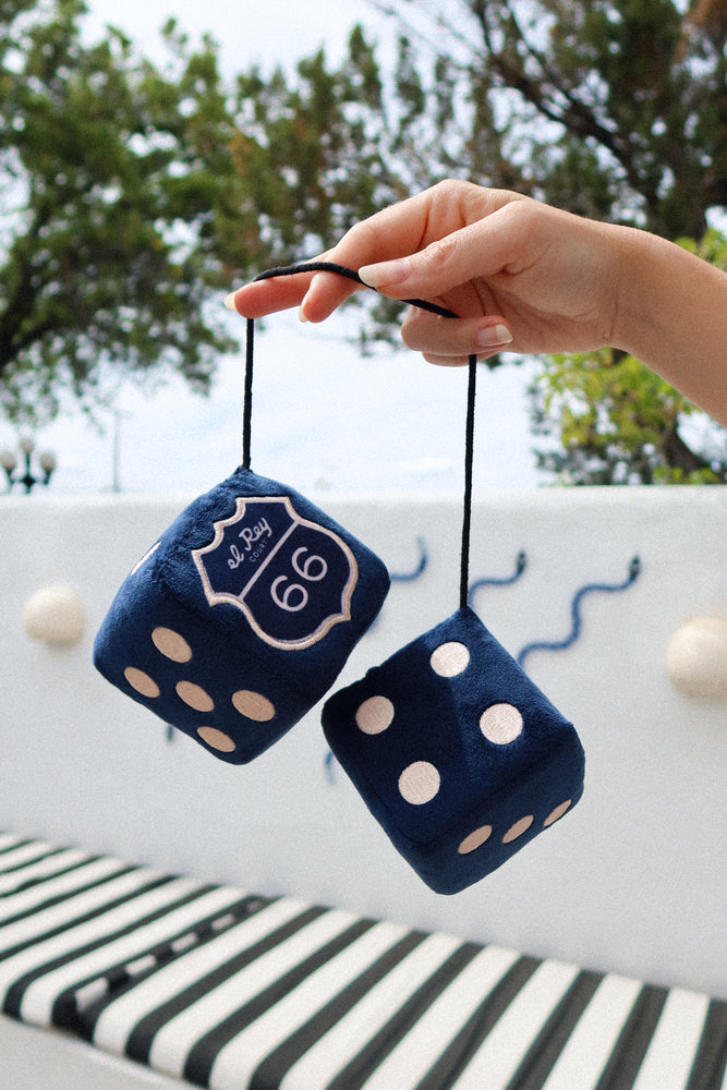 Route 66 Fuzzy Dice – El Rey Court Shop